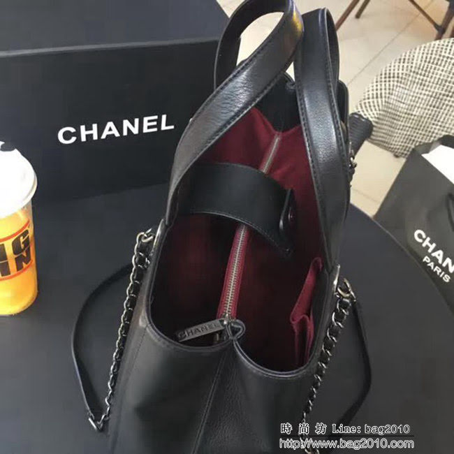 香奈兒CHANEL 8124 秋款新品購物袋 可手提斜跨 DSC2089